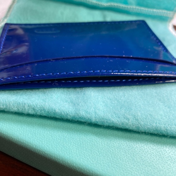 Tiffany & Co Patent Leather Card Case new with box - Picture 5 of 5